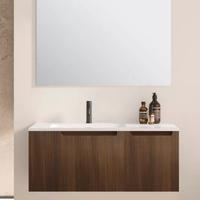 Mobile bagno cannettato con lavandino 100 cm