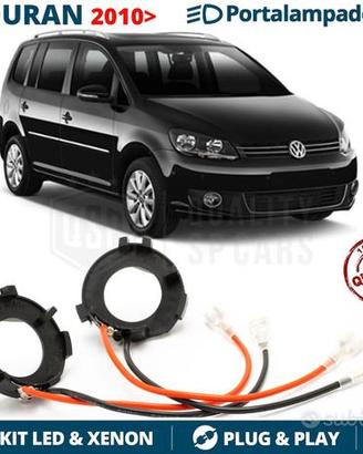 ADATTATORI Portalampada VW TOURAN montaggio LED H7