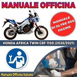 Manuale Officina AFRICA TWIN CRF 1100 2020 AL 2021