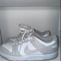 Nike Dunk Low Grigio e Bianco 39 Nuove