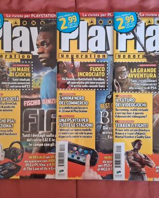 Play Generation rivista PS3 PS4 n. 104 105 106 107