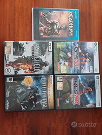 Giochi per pc (lotto 5 giochi)