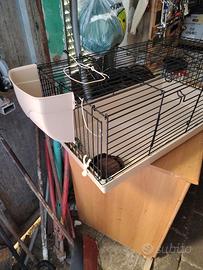 gabbia per conigli nani  