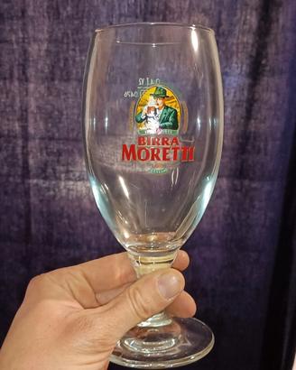 Scatole da 6 bicchieri Birra moretti  0.4 L
