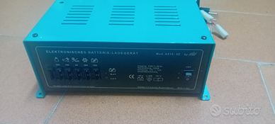 Carica batterie 12v 10a + 5 fusibili utenze - a910