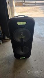  Radio/stereo cassa bluetooth di 80W 