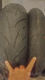 gomme  180/55/17 e 120/70/17 Bridgestone 