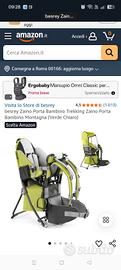 zaino porta bambino trekking 