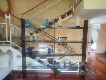libreria di cristallo 