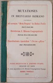 Mutationes in Breviario Romano