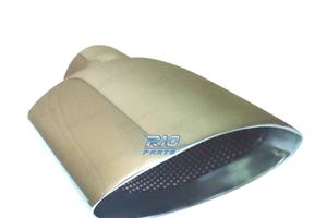 TERMINALE SCARICO UNIVERSALE IN ACCIAIO INOX