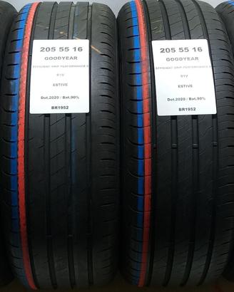 4 GOMME 205 55 16 GOODYEAR BR1952