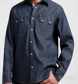 Camicia 101 50’s Western – denim Dry Blue | nuova