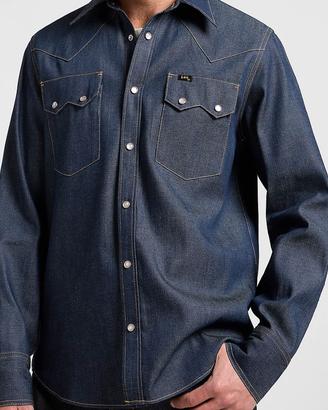 Camicia 101 50’s Western – denim Dry Blue | nuova