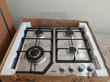 Piano cottura 4 Fuochi Tripla corona NUOVA 