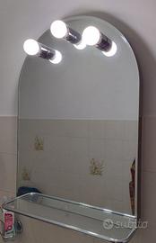 Specchio da bagno INDA con mensola