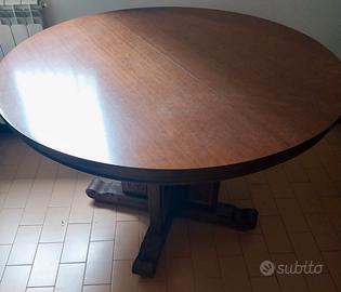 Tavola rotonda diametro 120cm vintage
