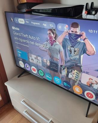 TCL 50Q6C 50” QD-Mini LED 4K 144Hz come nuova