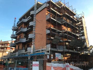 Ponteggio autosollevante mod. T25 BICOLONNA