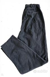 Pantaloni cargo neri Stradivarius tg L