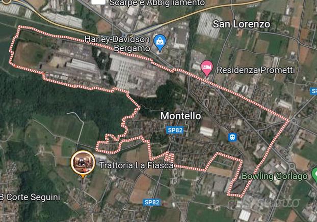 Bilocale a montello con box