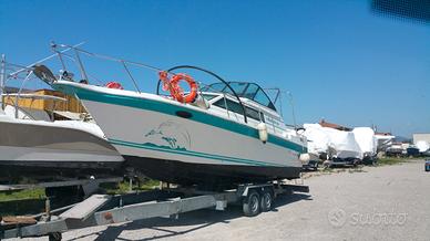 Barca a motore 9 m - motore da rivedere