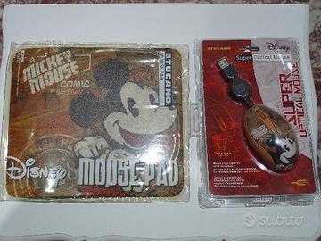 Mini mouse ottico + mouse pad