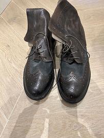 Scarpe Anfibi Corvari vera pelle nuove 42-43