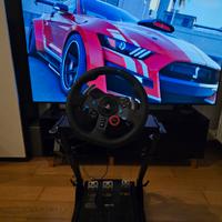 Postazione di Guida Logitec G29 Ps5/Ps4