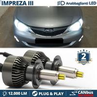 Kit Luci LED H7 Subaru IMPREZA 3 FARI LENTICOLARI