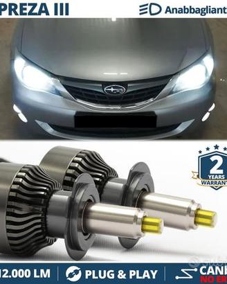 Kit Luci LED H7 Subaru IMPREZA 3 FARI LENTICOLARI