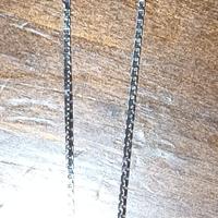 collana in argento trattabile