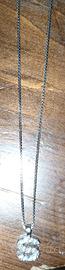 collana in argento trattabile
