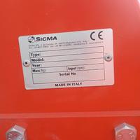 Fresa trattore sicma 