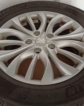 Cerchi lega Suzuki S-Cross + Gomme neve 215/60R16