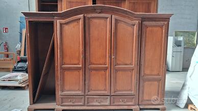 Armadio 5 ante in legno