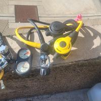 atrezzatura completa sub