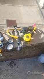 atrezzatura completa sub