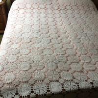 Copriletto uncinetto