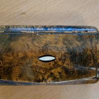 Tabacchiera in legno pregiato