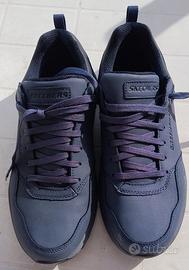 scarpe uomo Skechers blu navy n°44