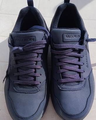 scarpe uomo Skechers blu navy n°44