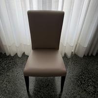 Sei sedie Vittoria di poltrona frau