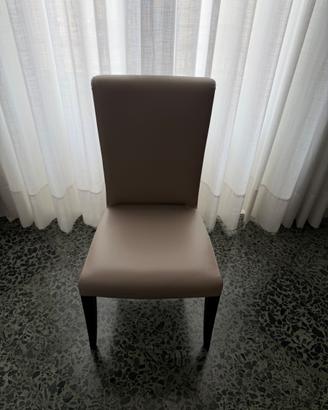 Sei sedie Vittoria di poltrona frau