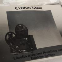 proiettore super 8 Canon T2000