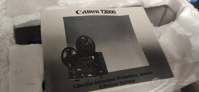 proiettore super 8 Canon T2000