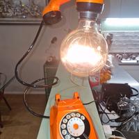 telefono lampada vintage 