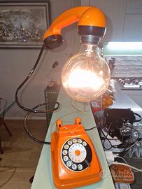 telefono lampada vintage 