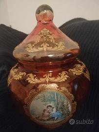 Porta caramelle in cristallo