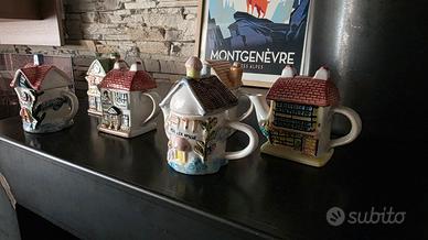 Casette in ceramica teiera 